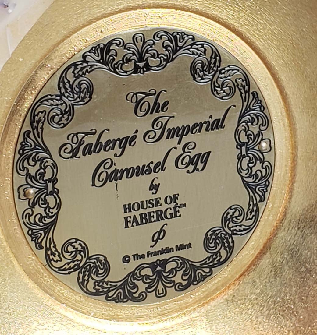 Faberge " The Imperial Carousel Egg" - 7