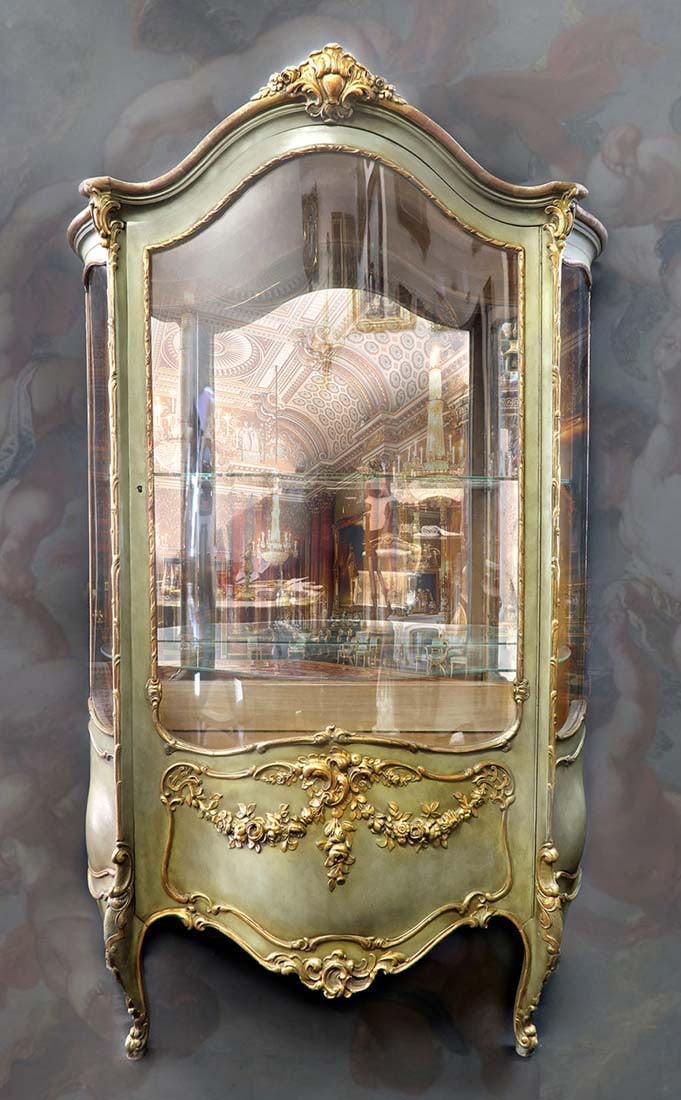19th C. Large French Vitrine - 2