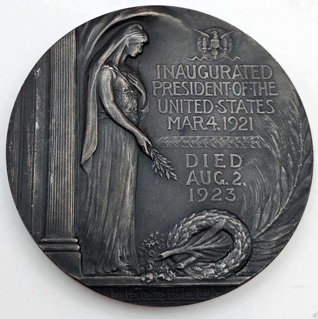 Warren G. Harding Presentation Medal - 2