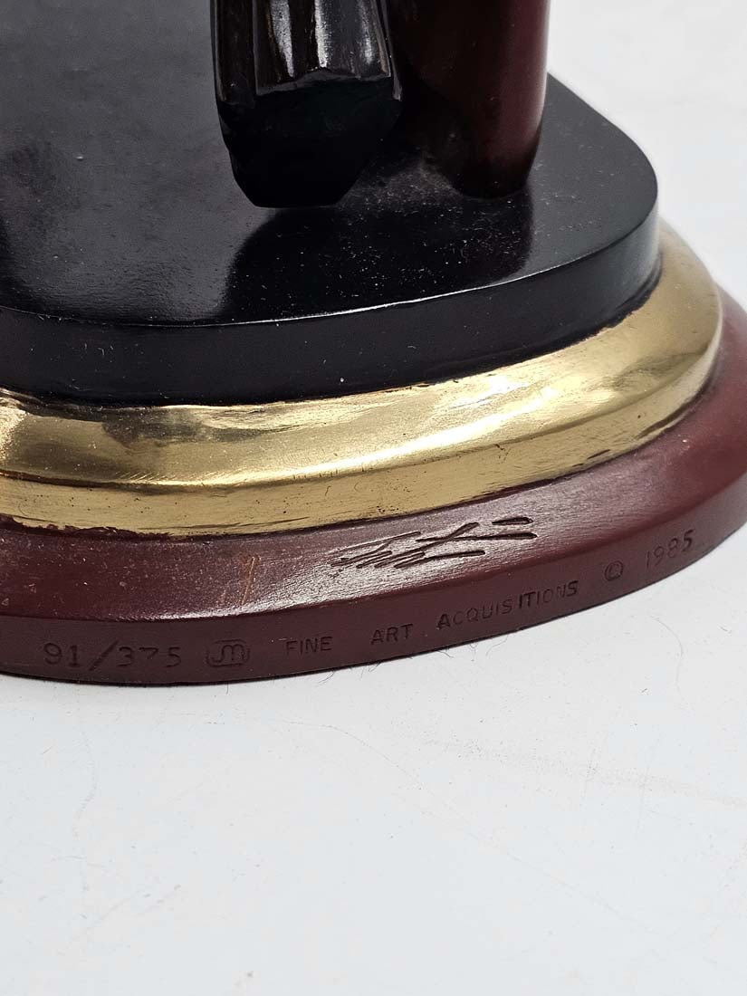 Large Erte (1892-1990) 'Amazon' Bronze Sculpture - 2