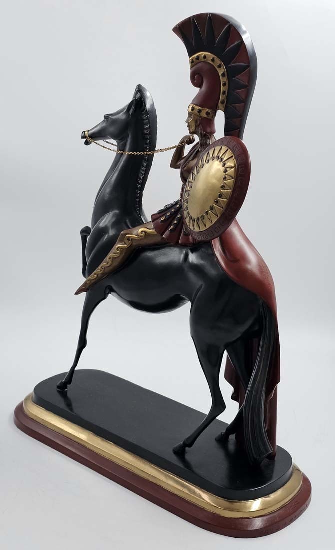 Large Erte (1892-1990) 'Amazon' Bronze Sculpture - 6