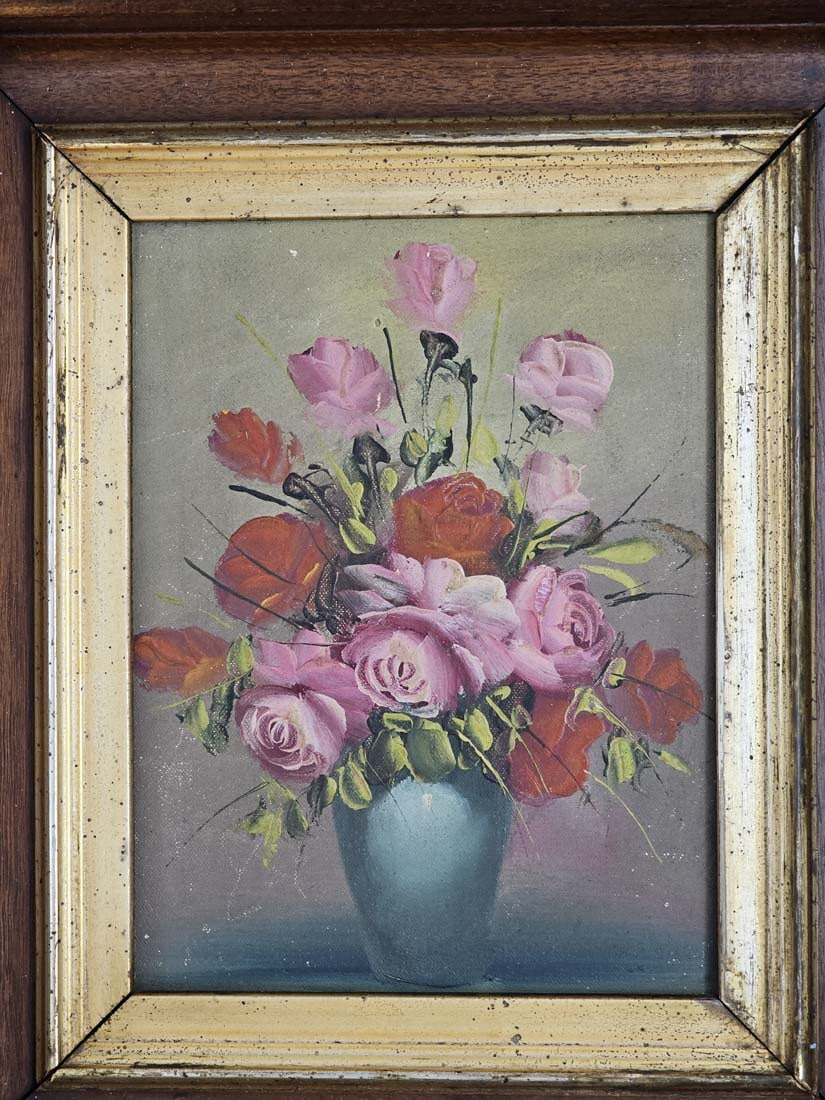 Antique Flower Painting - 3