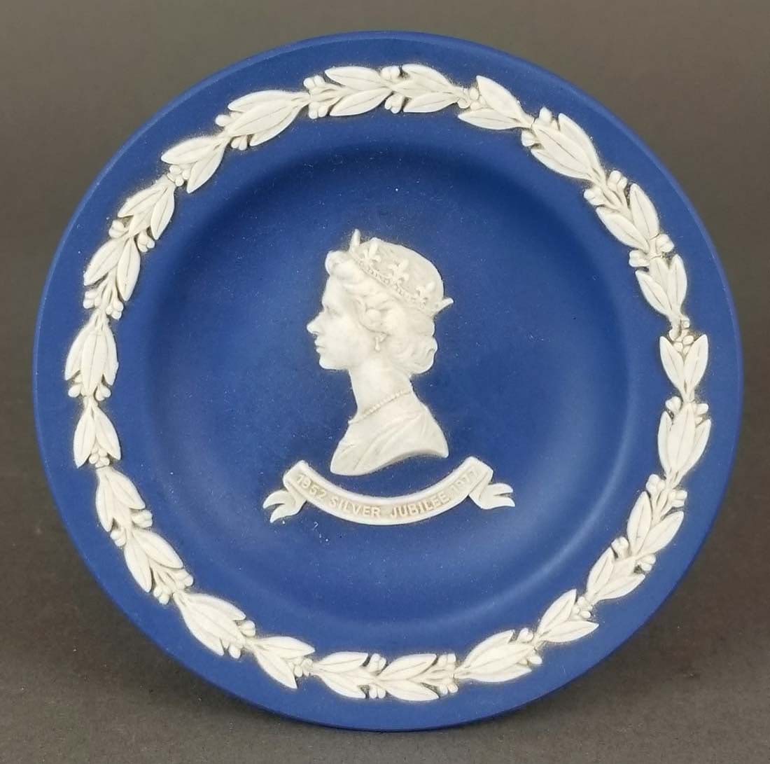 Wedgwood Porcelain Saucer: Wedgwood Porcelain Saucer. Measures 4 1/4" Diameter