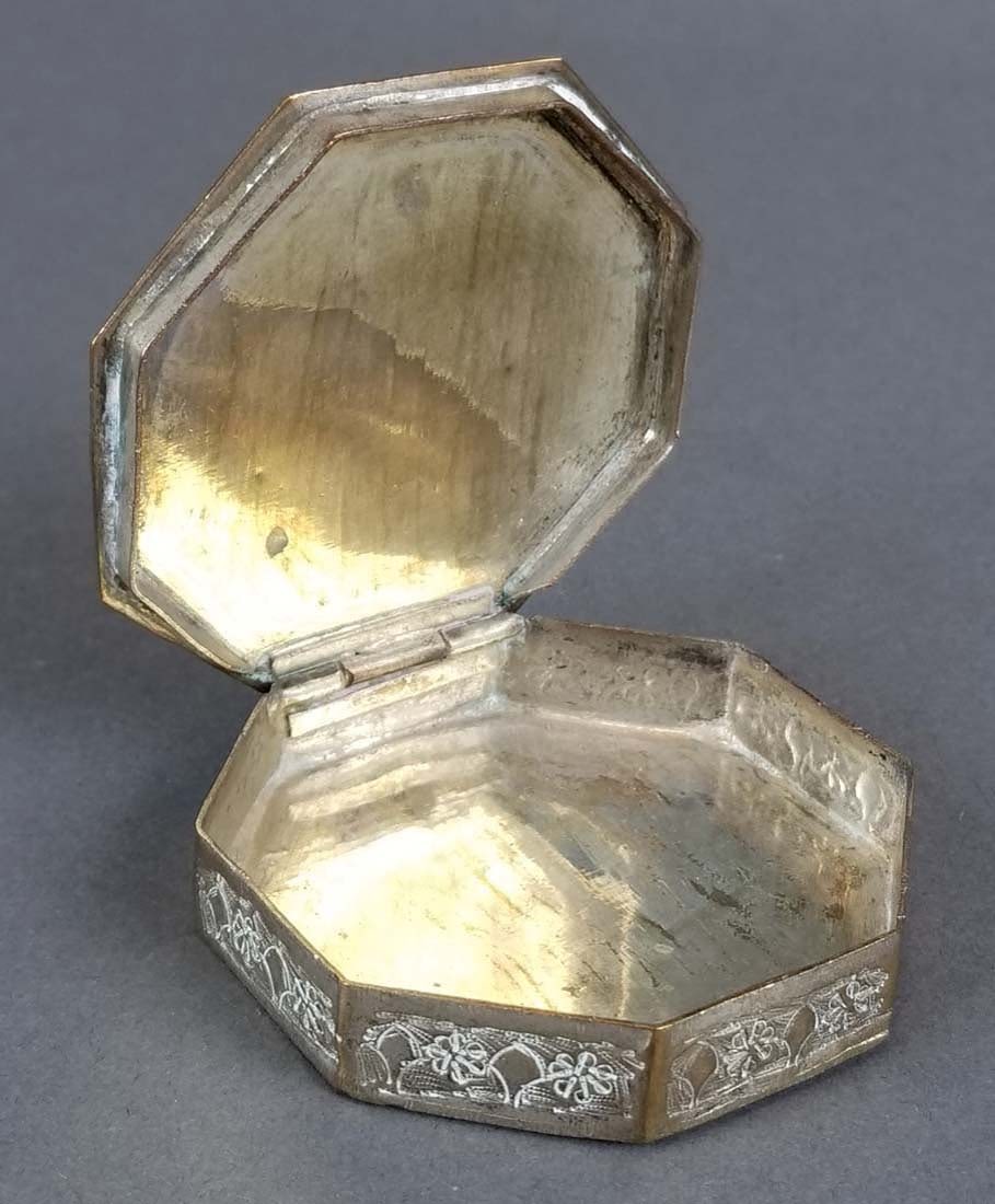 Persian Silver & Enamel Box - 2