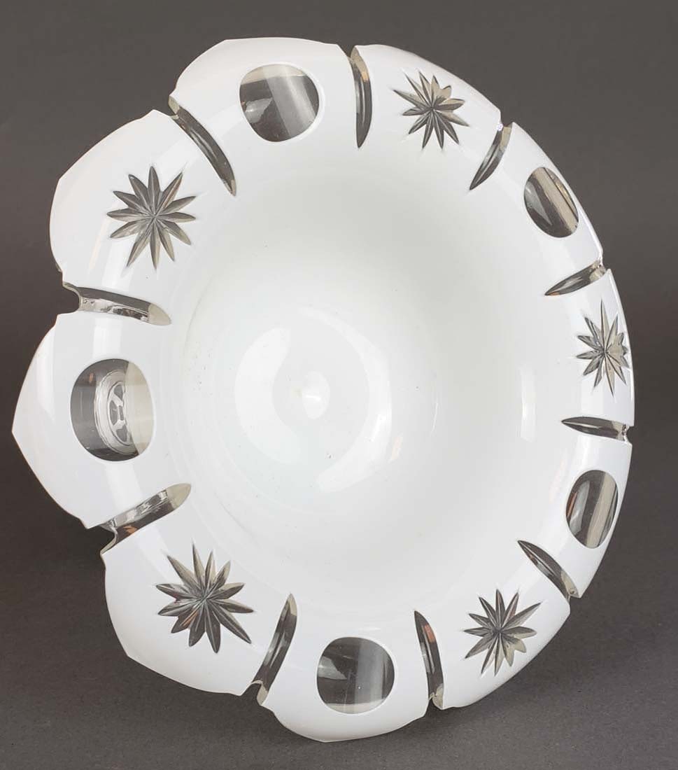 White Bohemian Vase - 3