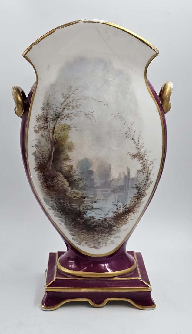 19th C. Figural Vienna Style Vases - 7