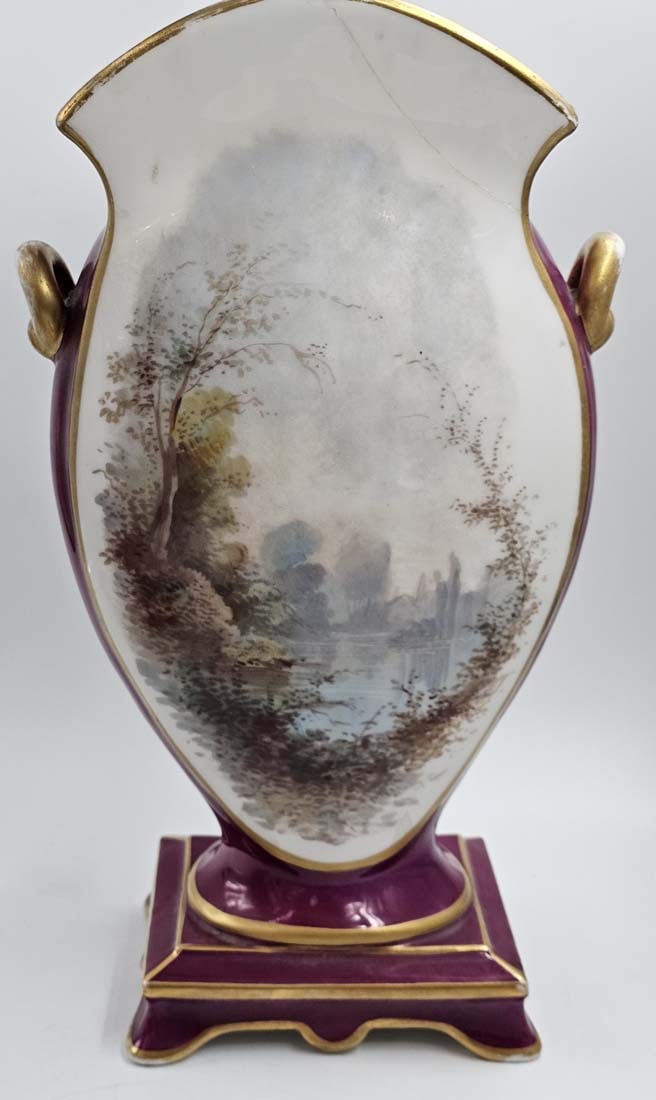 19th C. Figural Vienna Style Vases - 8