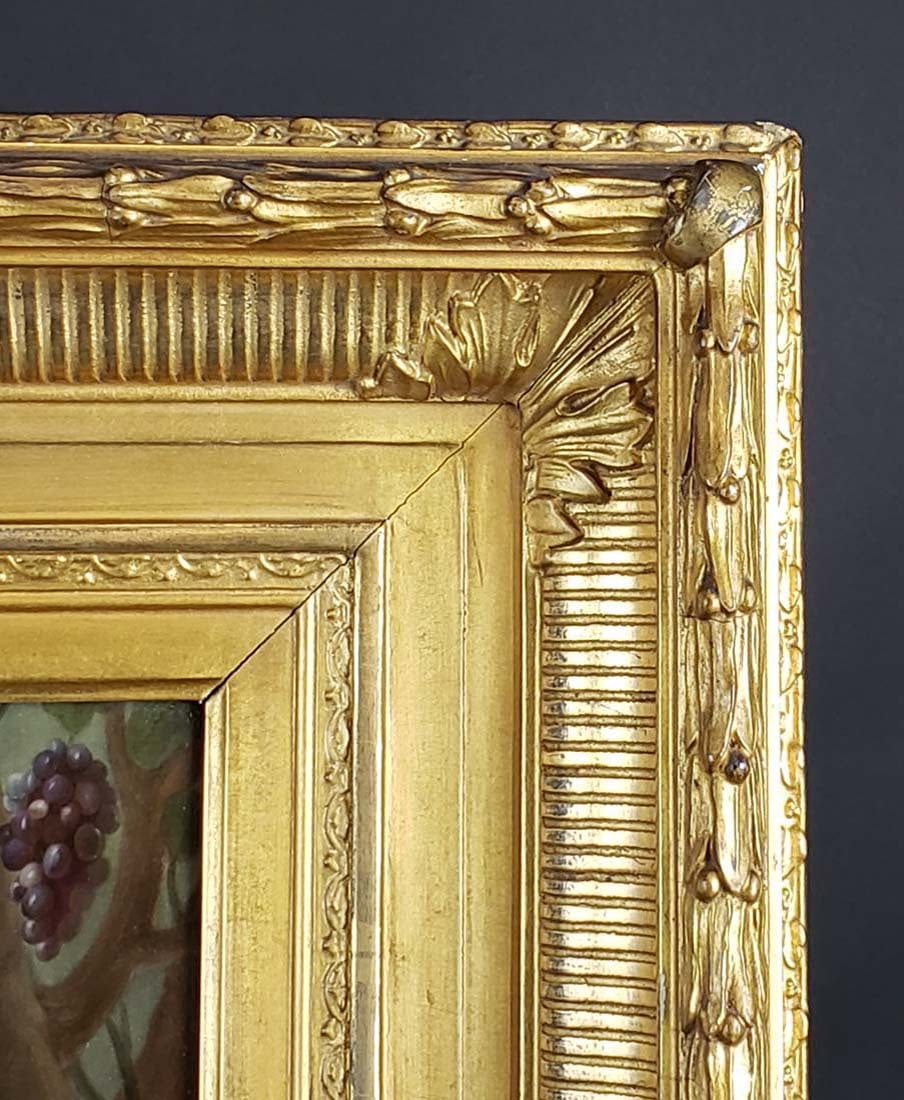 KPM Plaque in Giltwood Frame "Reubens Painting", Circa - 4