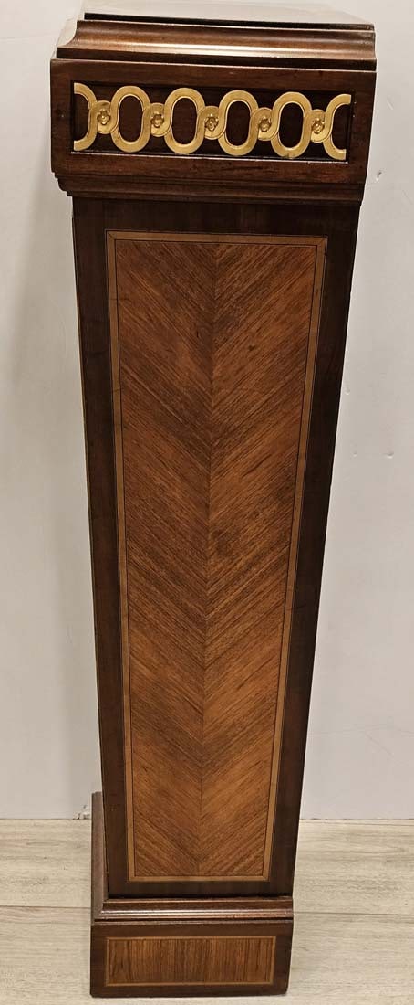 Large Bronze Mounted Pedestal - 5