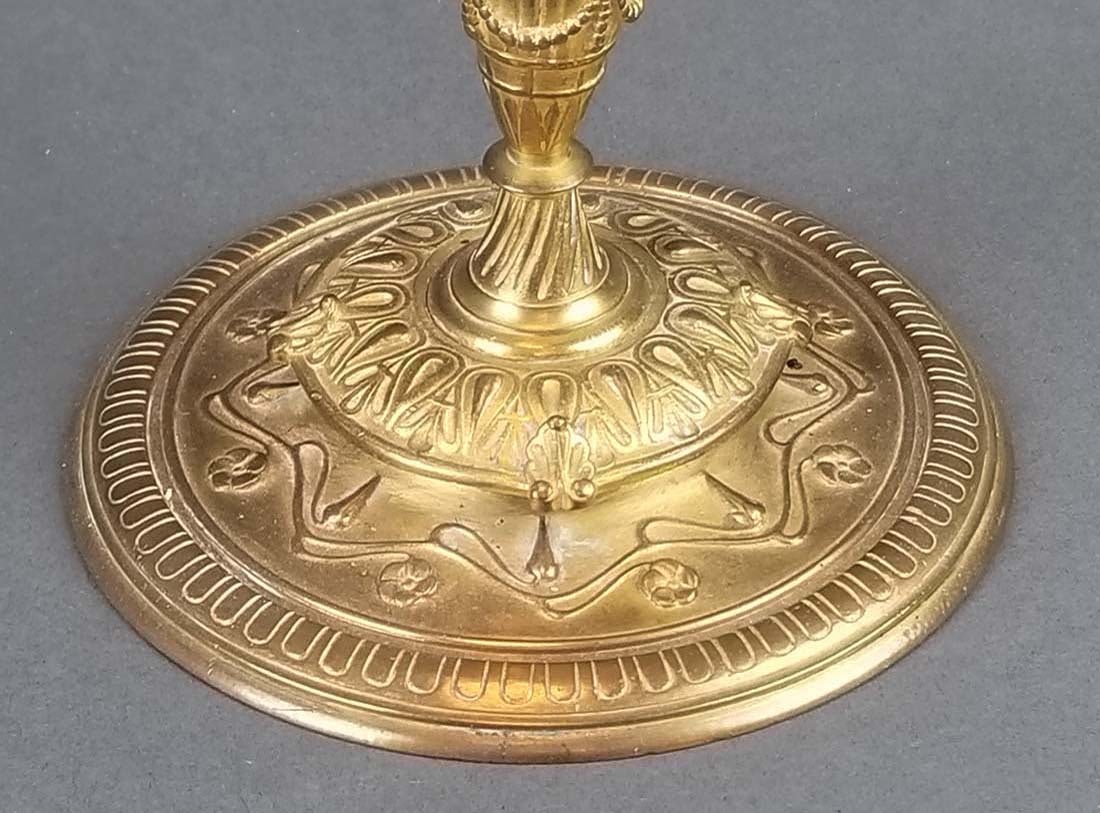 F. Barbedienne 3 Pc. Bronze Vanity Set - 7