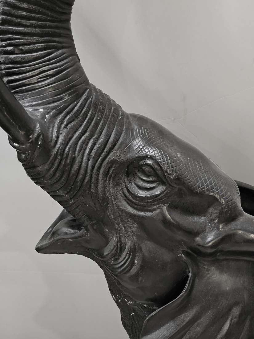 Large Continental Figural Bronze Elephant Statue - 5