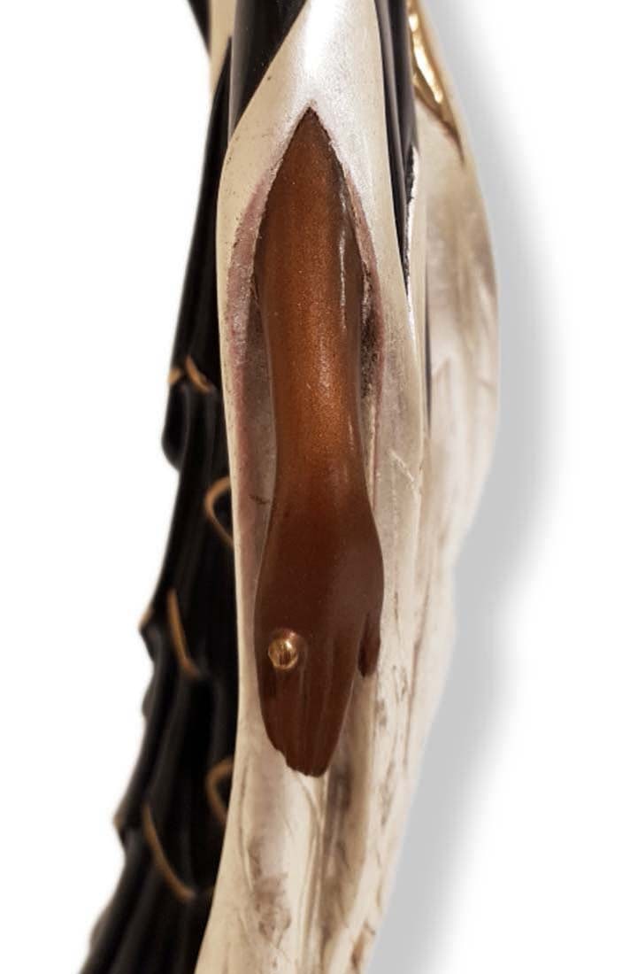 ERTE FIRE-LEAVES BRONZE SCULPTURE, SIGNED - 6