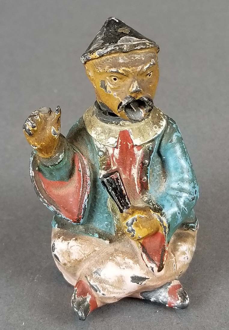 Austrian Cold Painted Figure: Austrian Cold Painted Figure. Measures H: 2 3/4" W: 1 1/2"