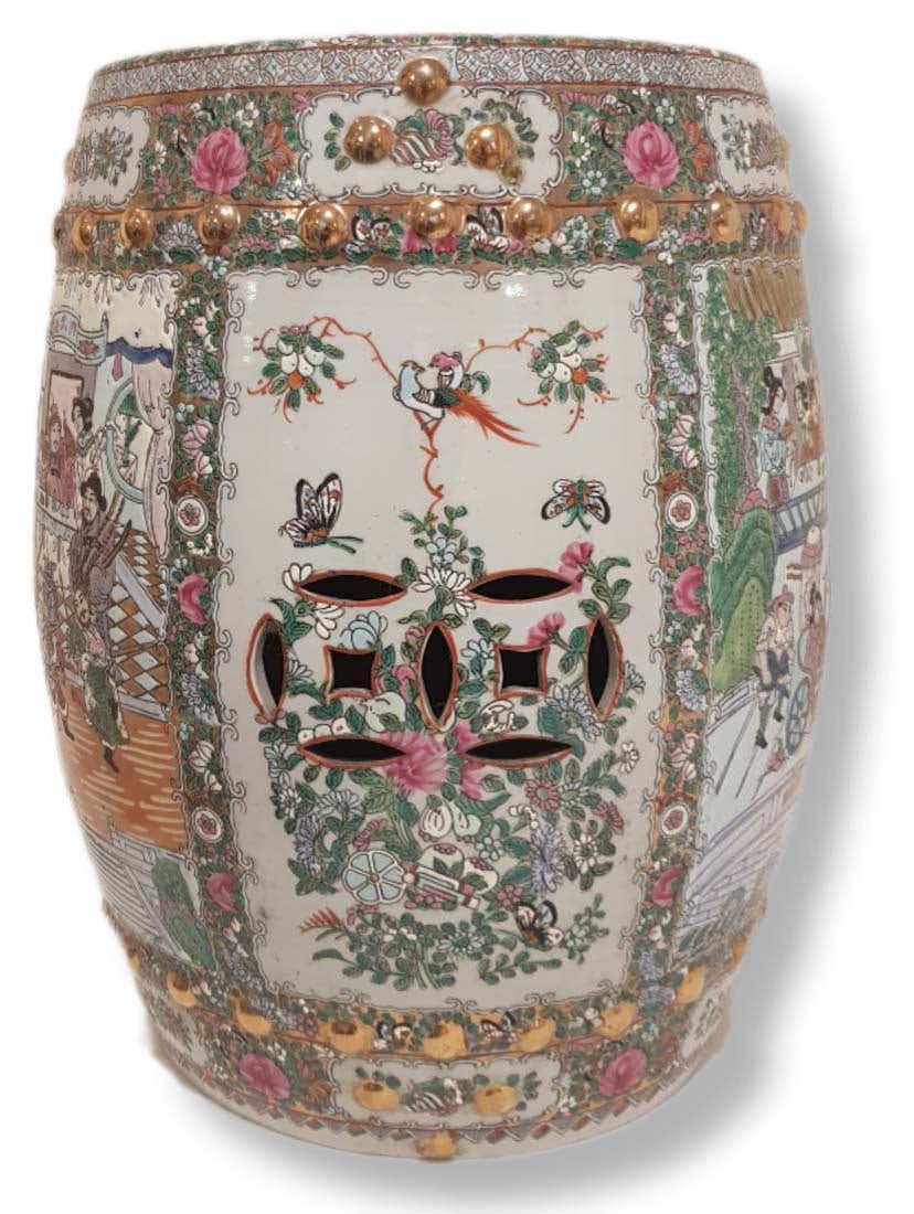 Large Chinese Porcelain Stool - 2