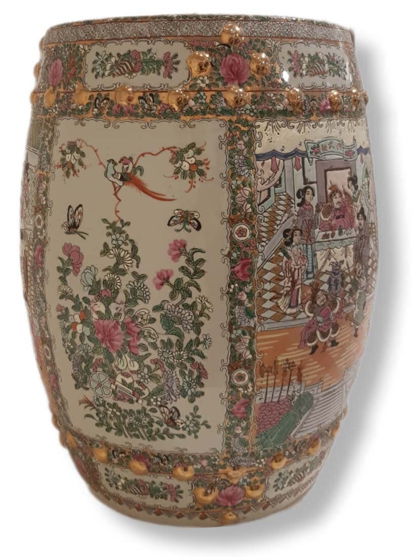 Large Chinese Porcelain Stool - 3