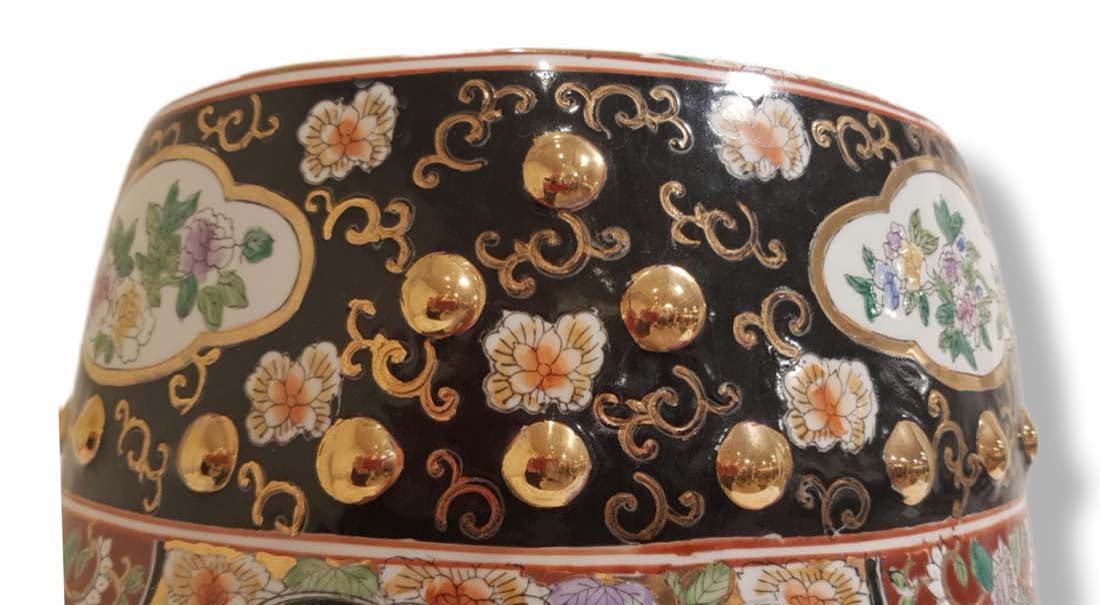 Large Chinese Porcelain Stool - 5