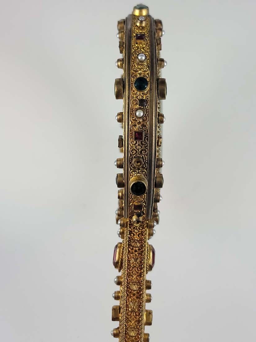 19th C. Austrian Jeweled Vanity Set - 13