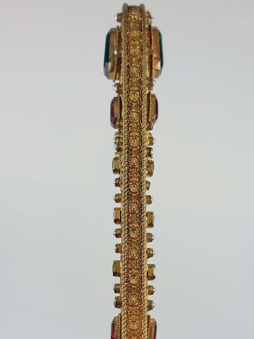 19th C. Austrian Jeweled Vanity Set - 14