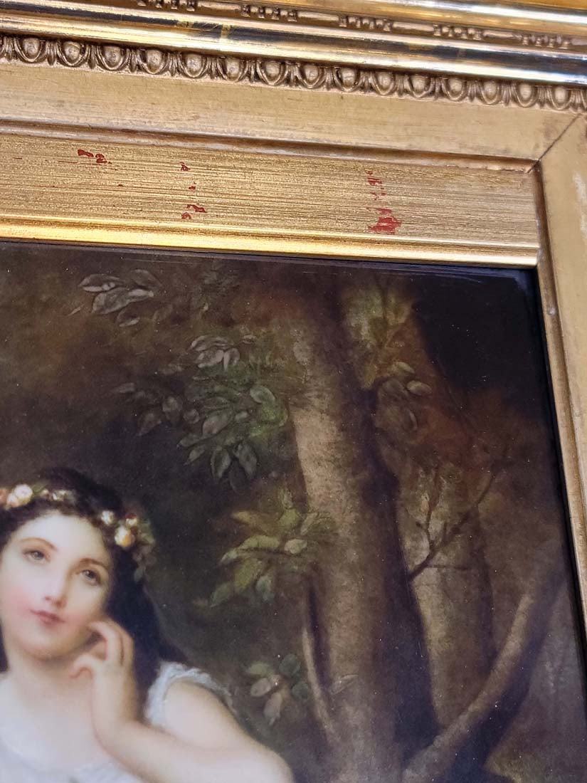 19th C. Berlin KPM Large Plaque - 8