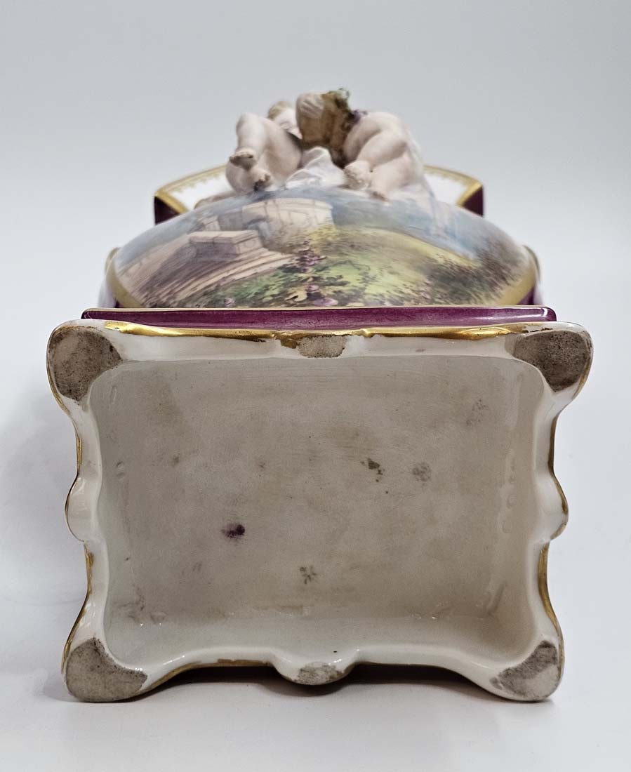 19th C. Figural Vienna Style Vases - 18