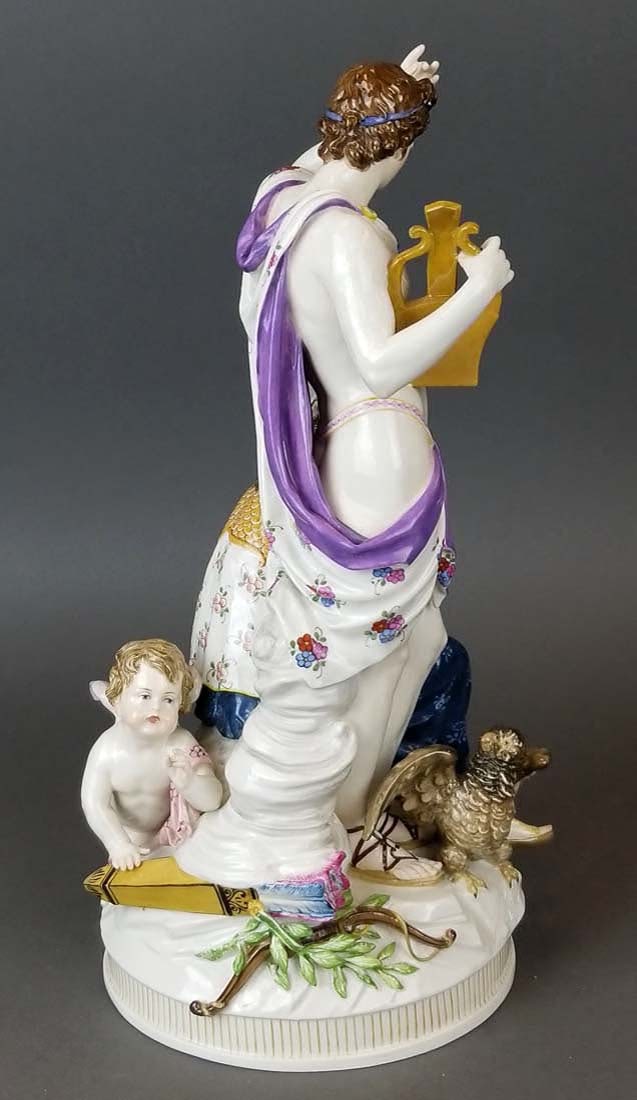 19th C. KPM Large Porcelain Figural Group - 4