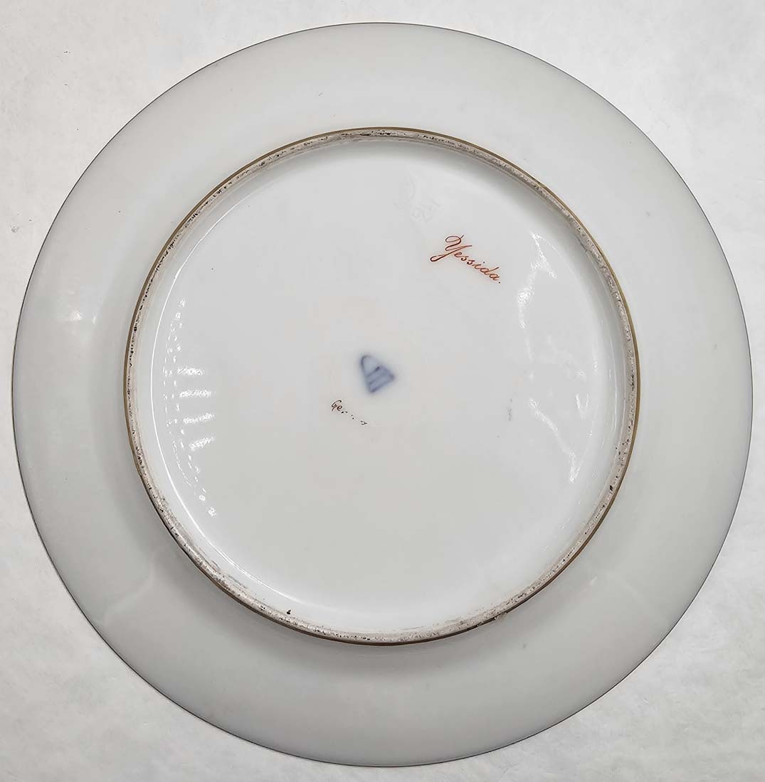 19th C. German Royal Vienna Plate, Signed - 4