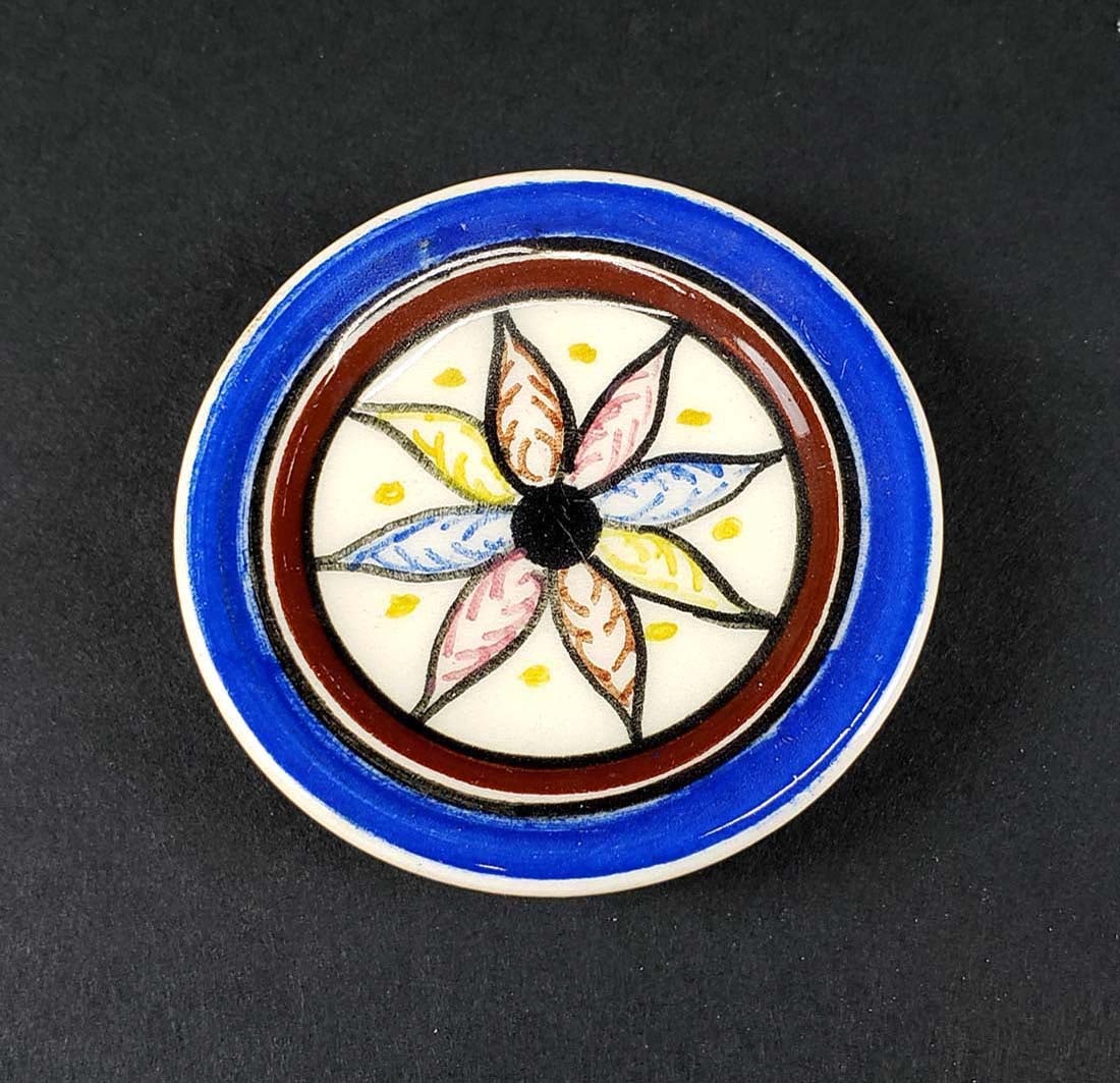 French Miniature Buffet w/ Plates, Circa 1900 - 8