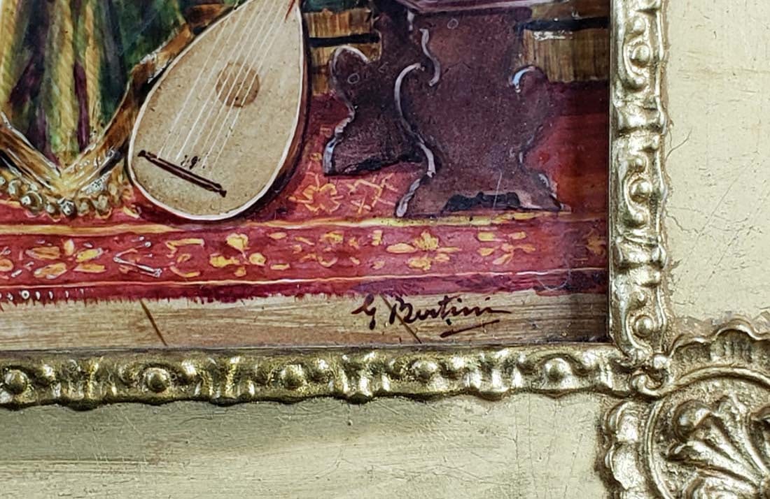 G. Bertram Signed "La Presentation" Continental - 3