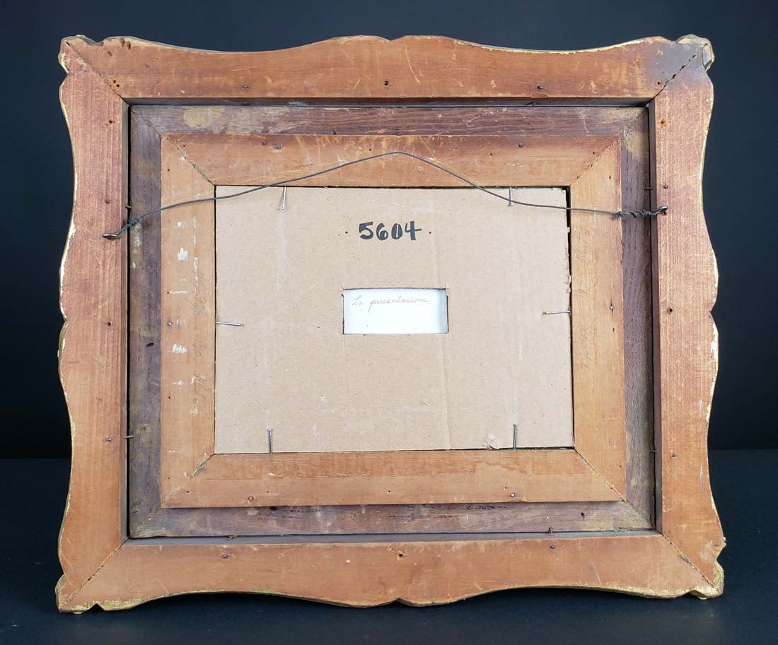 G. Bertram Signed "La Presentation" Continental - 6