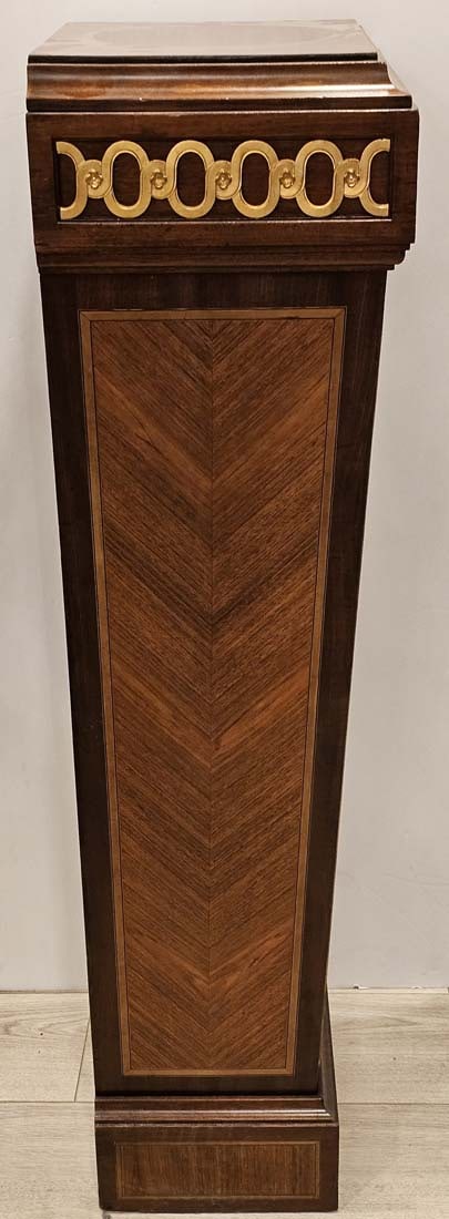 Large Bronze Mounted Pedestal - 6