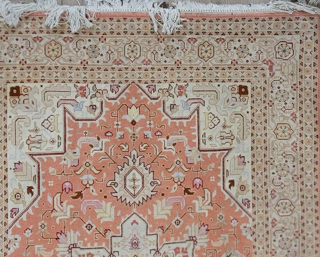 Persian Hand Knotted Wool Rug - 5