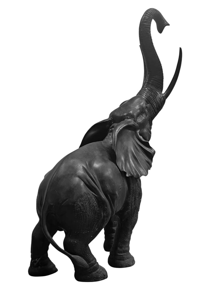 Large Continental Figural Bronze Elephant Statue - 2