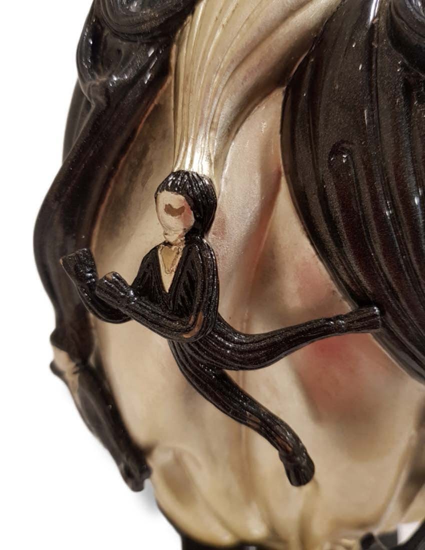 ERTE TUXEDO BRONZE SCULPTURE, SIGNED - 11