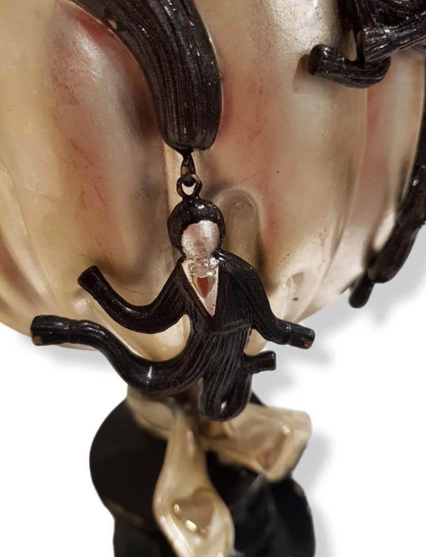 ERTE TUXEDO BRONZE SCULPTURE, SIGNED - 12