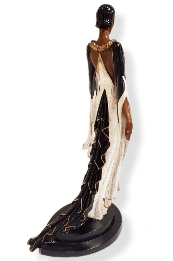 ERTE FIRE-LEAVES BRONZE SCULPTURE, SIGNED - 2