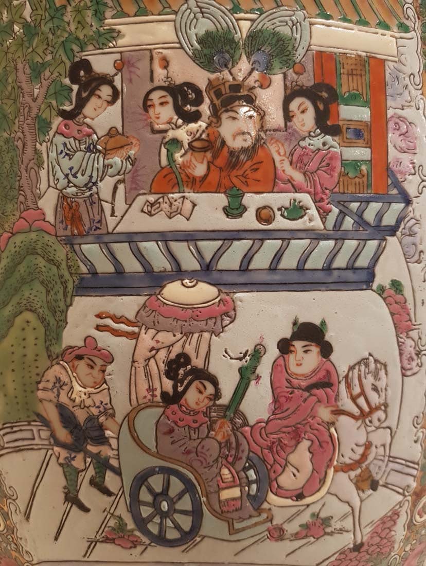 Large Chinese Porcelain Stool - 10