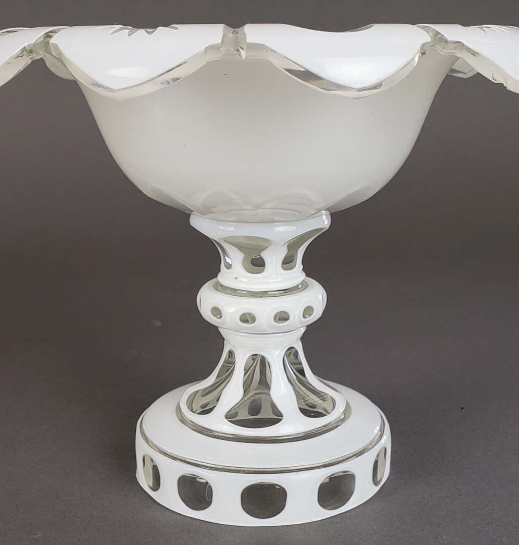 White Bohemian Vase - 2