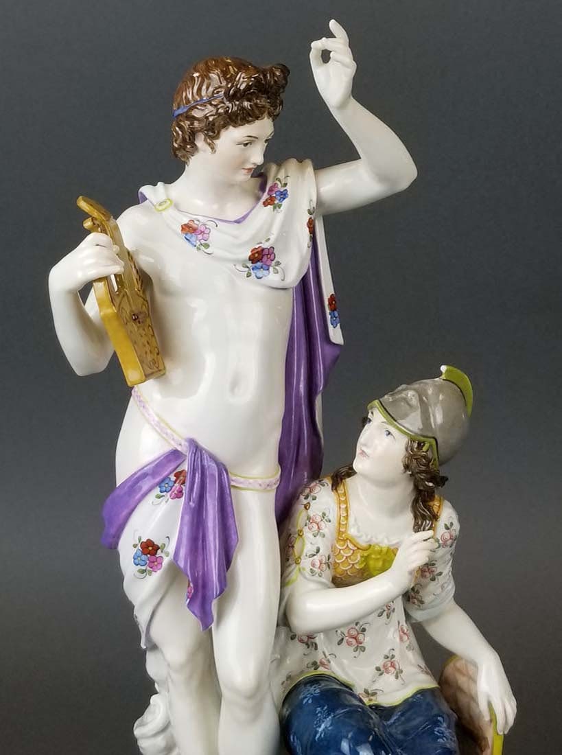 19th C. KPM Large Porcelain Figural Group - 2