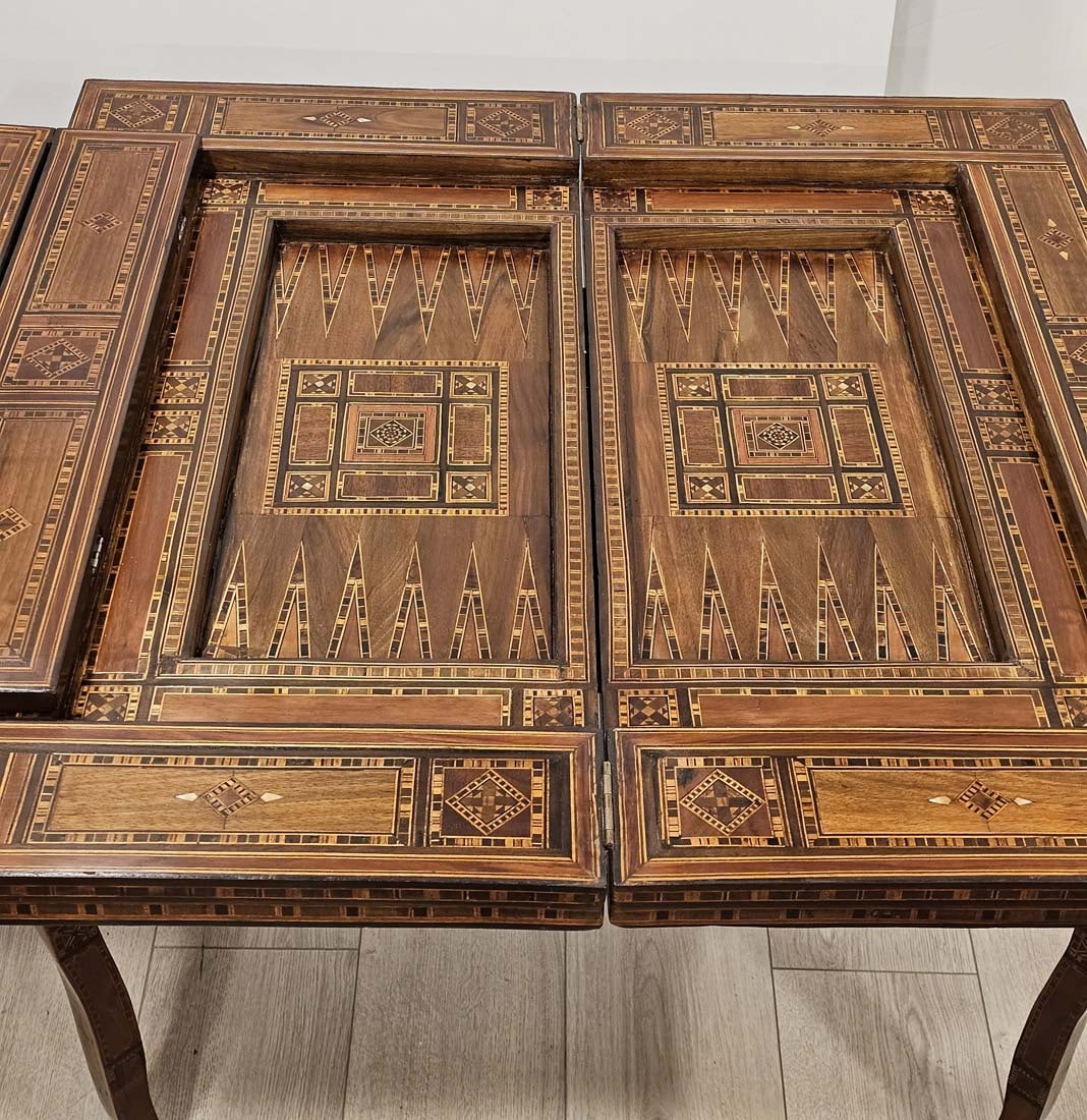 19th Century Moroccan Multi-gaming Table - 17