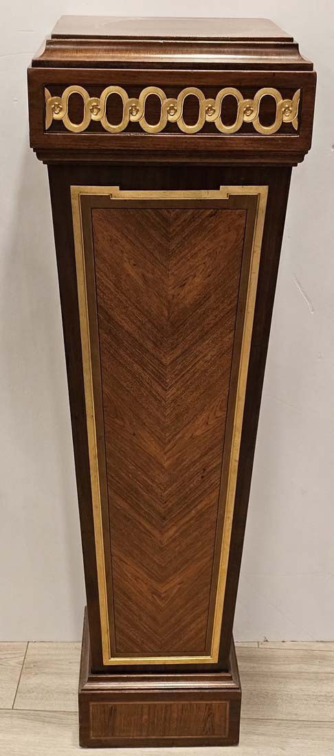 Large Bronze Mounted Pedestal - 3