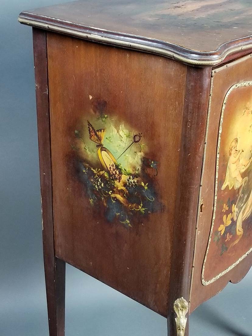 Early 20th C. Vernis Martin Cabinet - 5