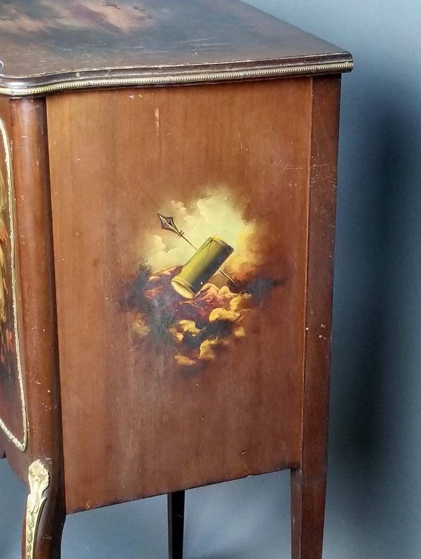 Early 20th C. Vernis Martin Cabinet - 6