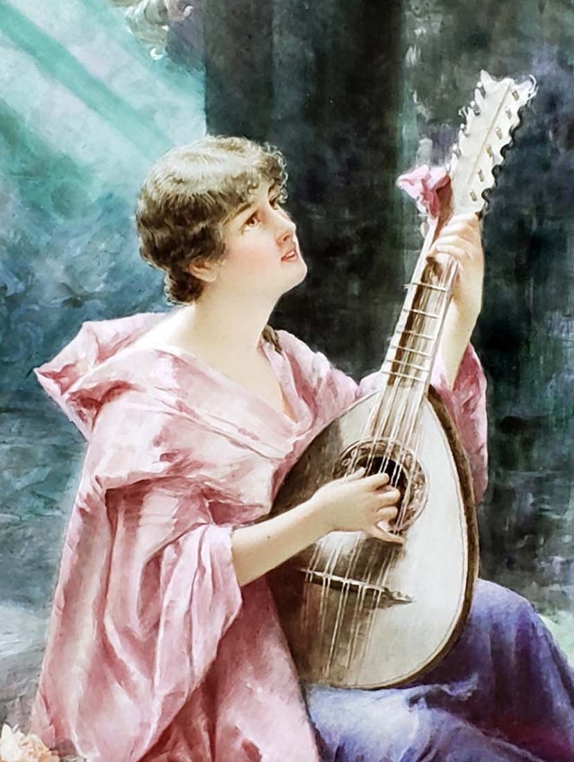 Limoges Plaque Signed L. Vance Philly, Dated 1895 - 3