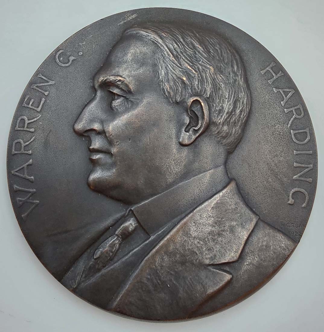 Warren G. Harding Presentation Medal - 3