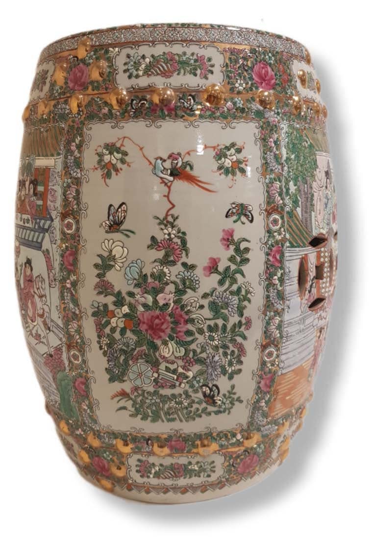 Large Chinese Porcelain Stool - 5