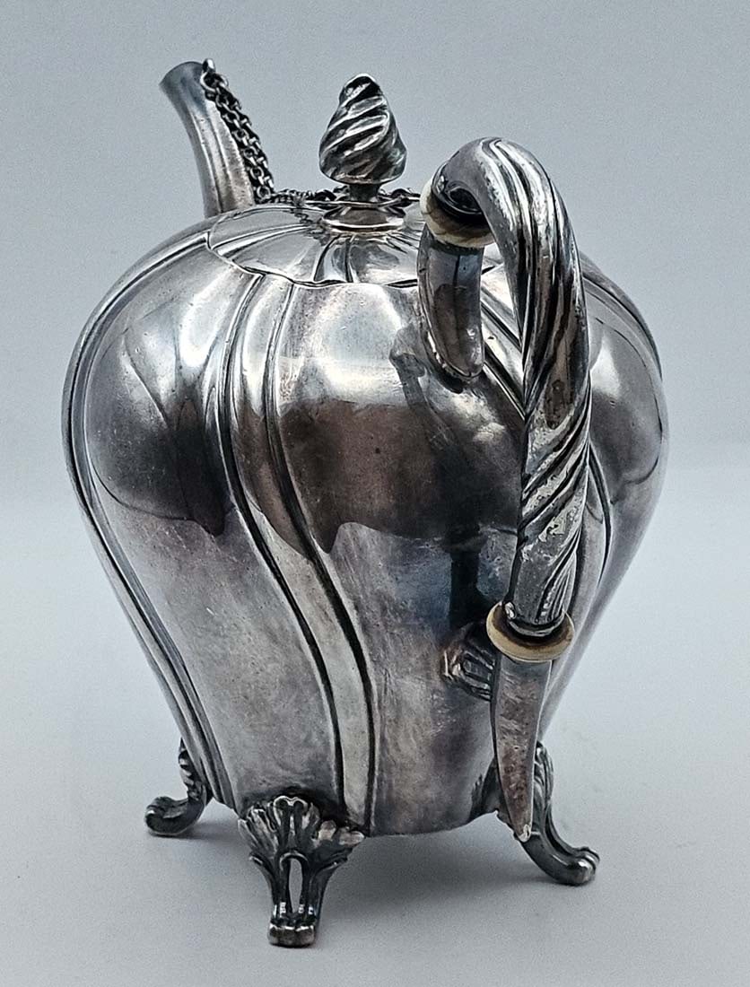 Vintage British Silver (480g) Tea Pot - 7