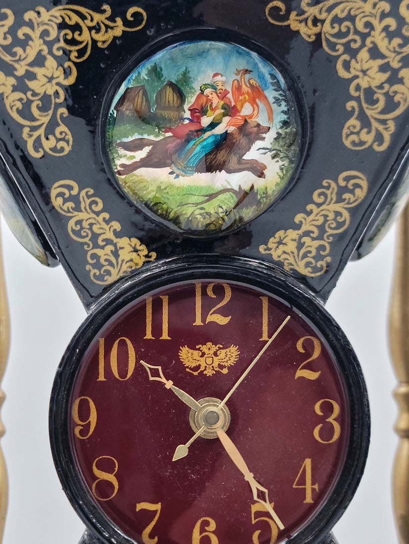 Russian Imperial Mantle Clock - 4