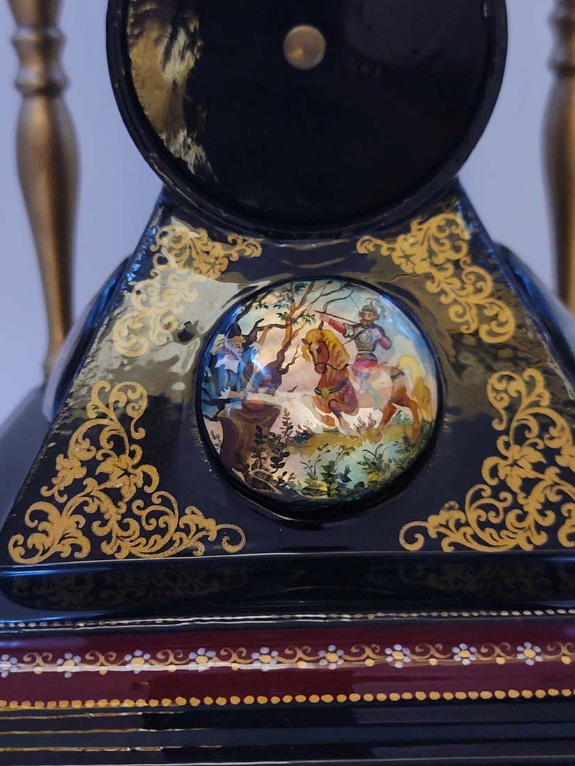Russian Imperial Mantle Clock - 8