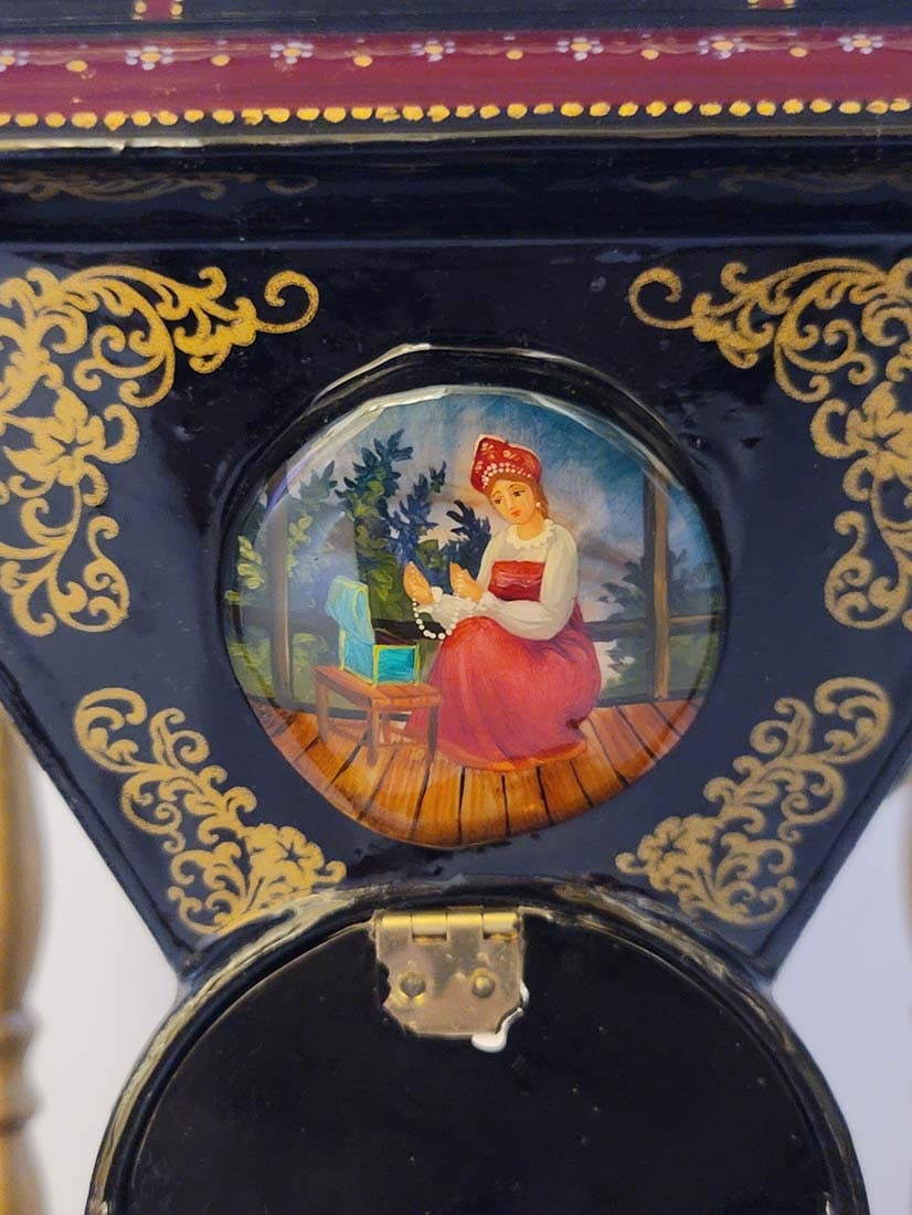 Russian Imperial Mantle Clock - 9