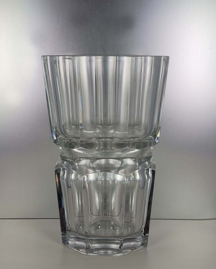 Baccarat Crystal Vase With Makers Mark - 3
